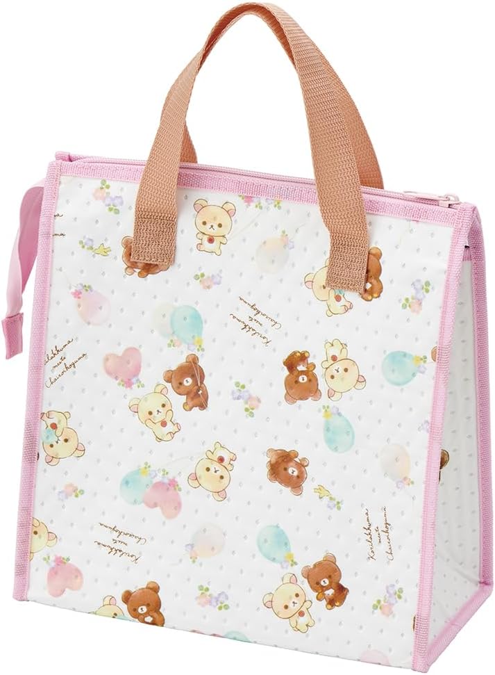 SKATER Korilakkuma & Koguma Kawaii Pastel Lunch Bag Cooler Bag