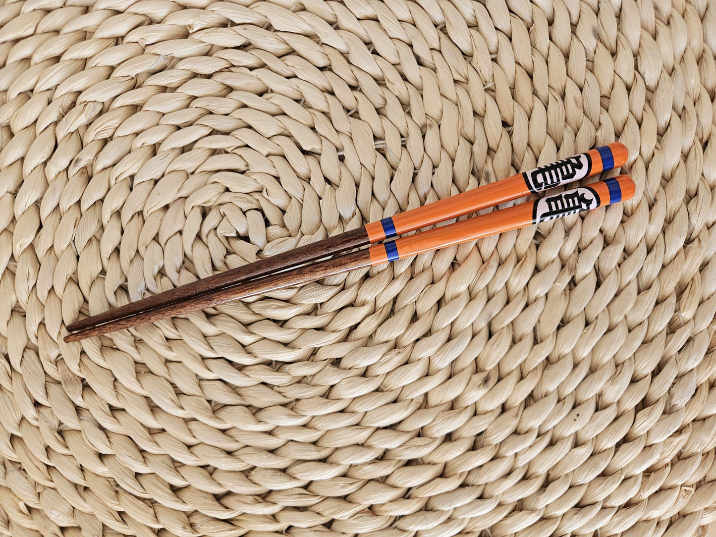 SKATER Dragon Ball Master Roshi Turtle Orange Chopsticks Adult size 21 cm