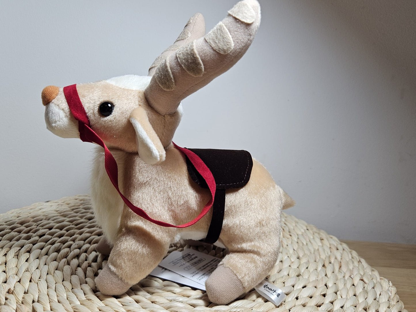 STUDIO GHIBLI Princess Mononoke Yakul Plush Toy Stuffed Plush Nakayoshi Beanbag