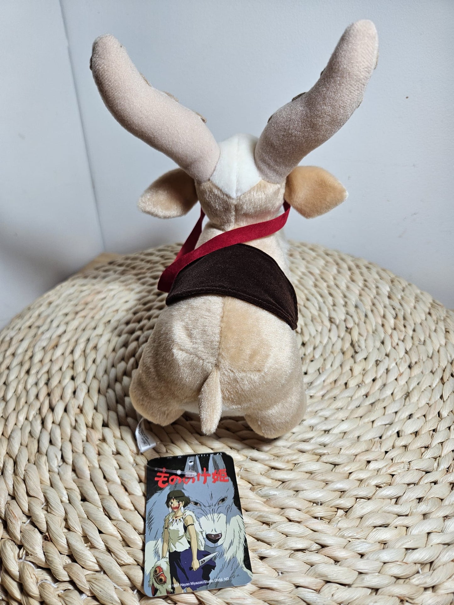 STUDIO GHIBLI Princess Mononoke Yakul Plush Toy Stuffed Plush Nakayoshi Beanbag