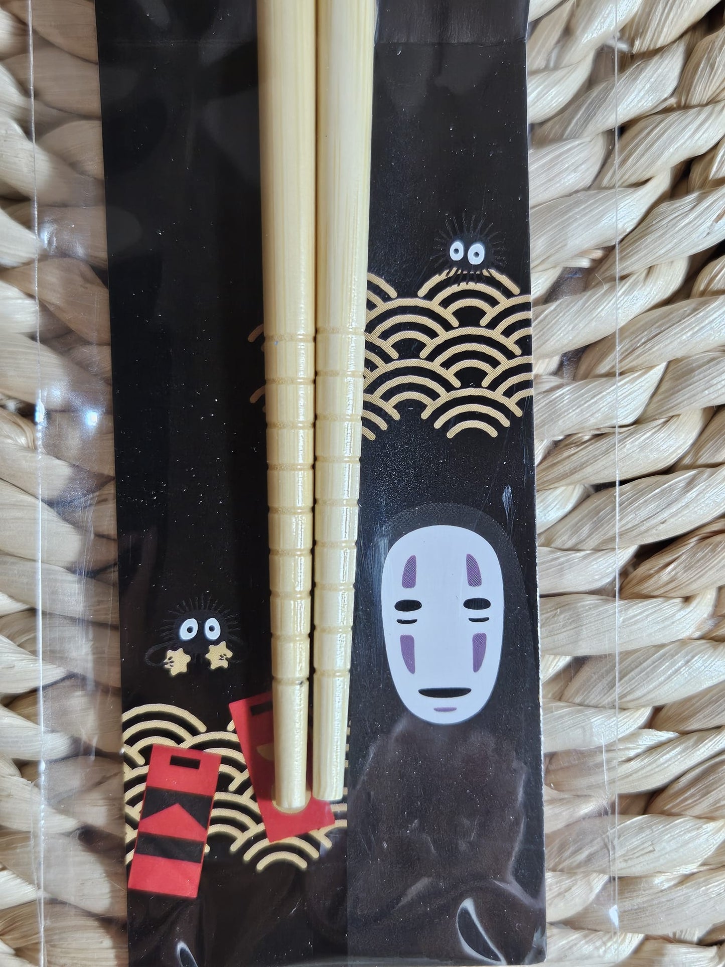 SKATER Studio Ghibli Chopsticks Spirited Away Kaonashi T2 Adult size 21 cm
