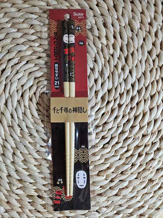 SKATER Studio Ghibli Chopsticks Spirited Away Kaonashi T2 Adult size 21 cm