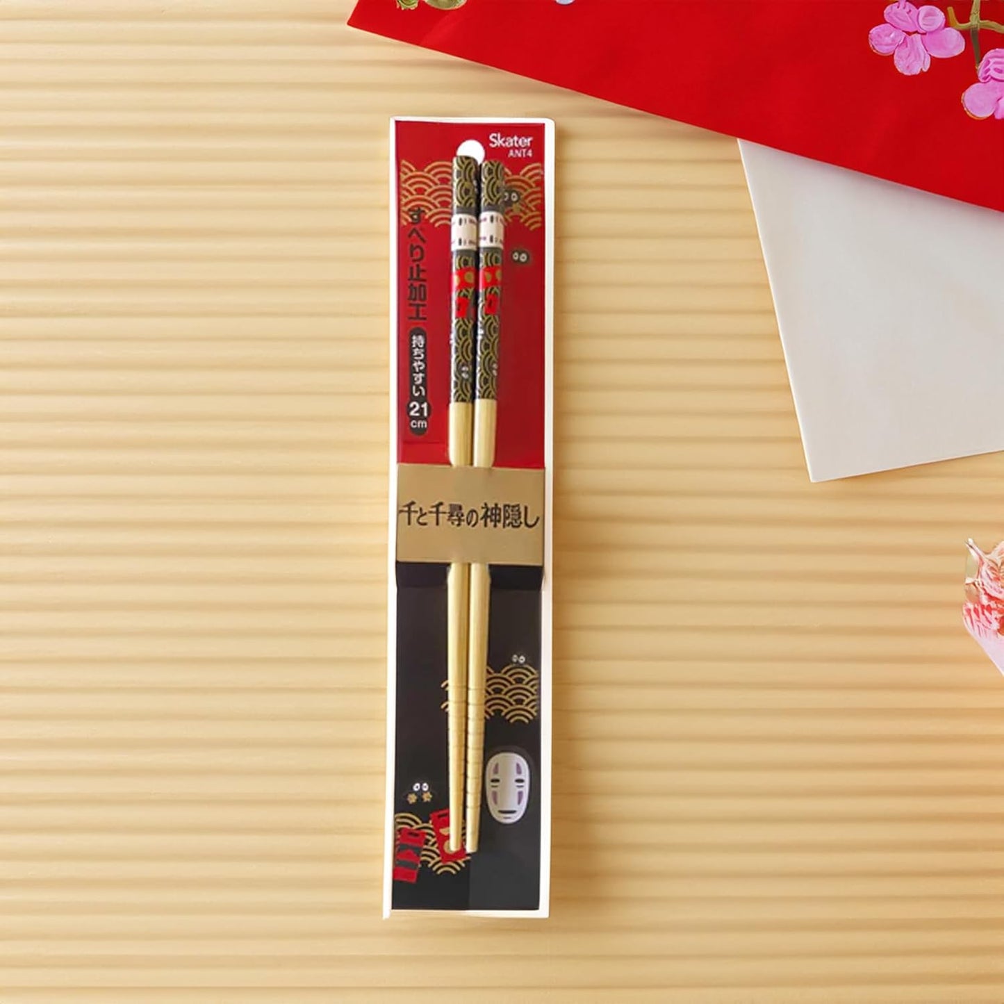 SKATER Studio Ghibli Chopsticks Spirited Away Kaonashi T2 Adult size 21 cm