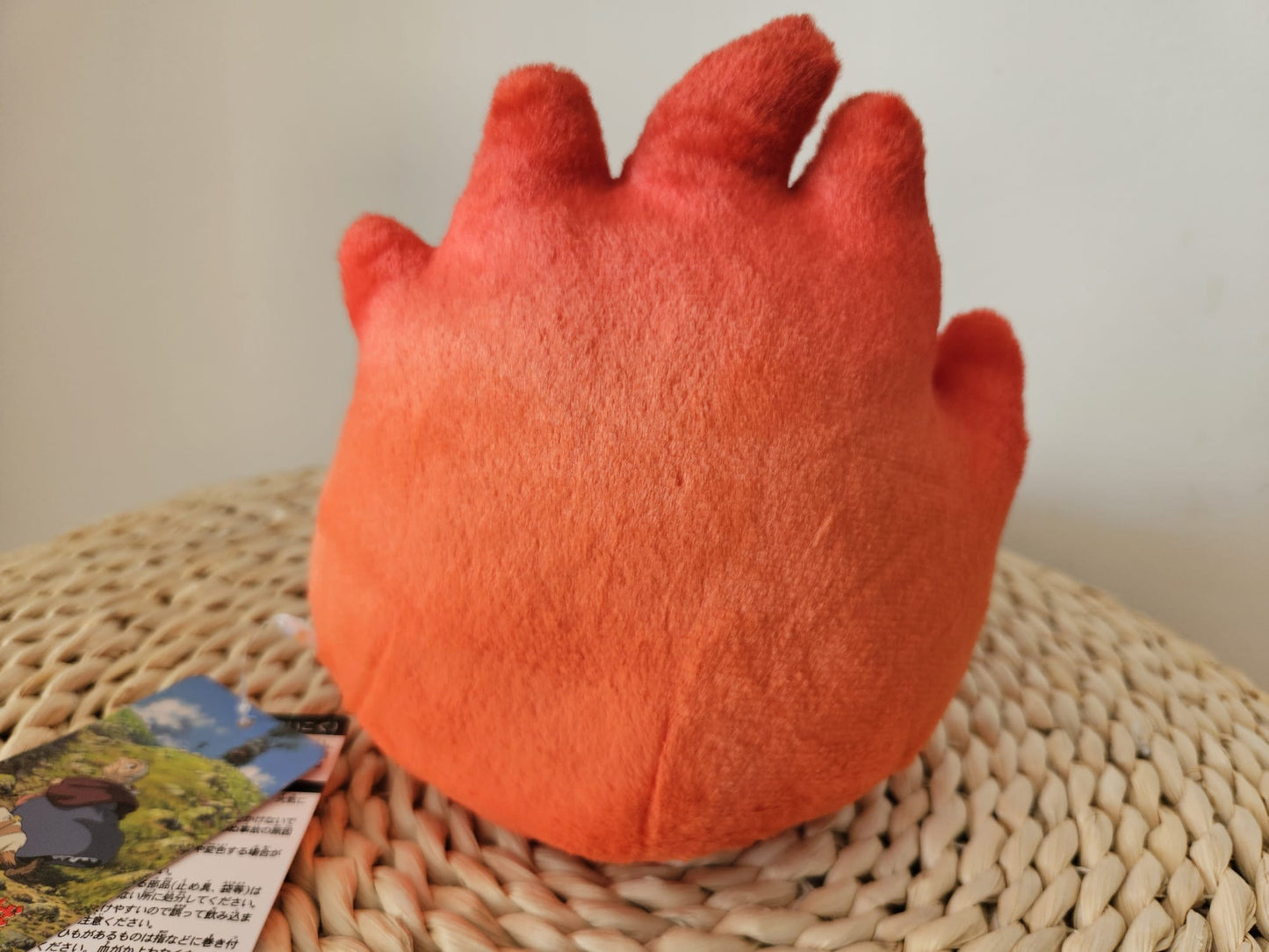 STUDIO GHIBLI Howl's Moving Castle Plush Toy Stuffed Calcifer Plush beanbag
