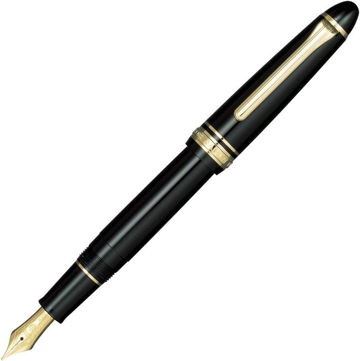 Sailor Profit 1911 Standard Fountain Pen Black Medium Fine 14k Nib 11-1219-320