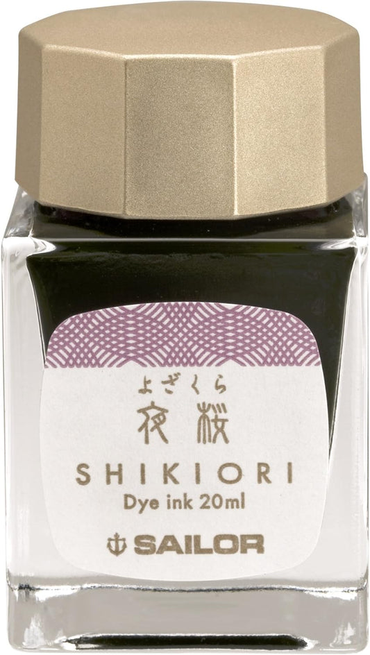Sailor Shikiori Fountain Dye Ink Yozakura Pastel Mauve 20 ml 13-1008-217