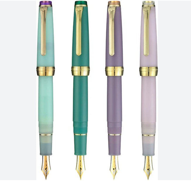 Sailor Professional PGS Shikiori Amaoto Kirisame Drizzle Fountain Pen Lavender 21K Gold Medium Fine Nib 11-3059-303