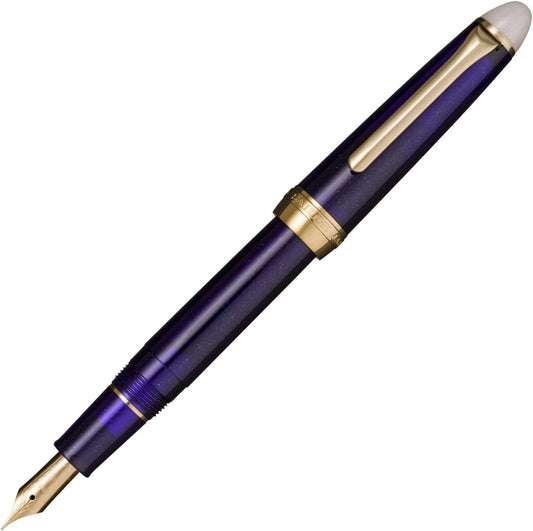 Sailor Shikiori Yonaga Moonlit Navy Blue Fountain Pen Fine Nib 11-0558-203