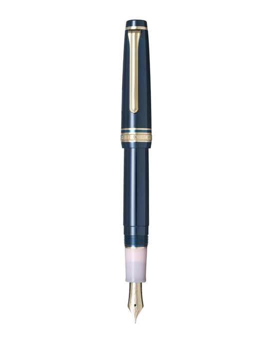 Sailor Professional Fountain Pen Shikiori Sansui Komakusa Deep Teal Medium Fine Nib 11-2050-302