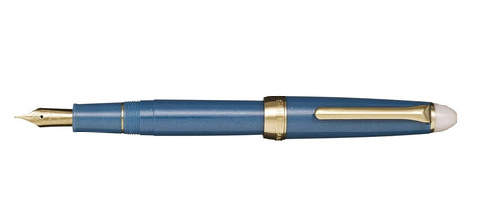 Sailor Shikiori Shimoyo Frosty Winter Teal Blue Fountain Pen Fine Nib 11-0558-204