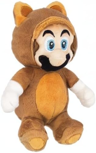 Sanei Boeki Super Mario 3D Land Tanuki Raccoon Dog Stuffed Plush Toy