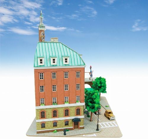 Sankei Paper Craft Diorama Kiki's Delivery Service Ghibli Town Of Koriko 1/220