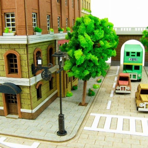 Sankei Paper Craft Diorama Kiki's Delivery Service Ghibli Town Of Koriko 1/220
