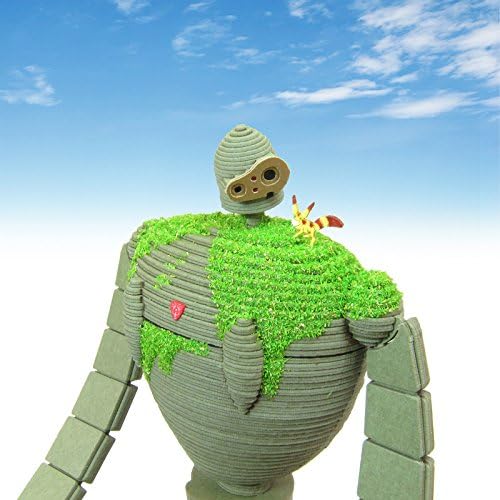 Sankei Paper Craft Diorama Studio Ghibli Castle in the Robot Soldier 1/30
