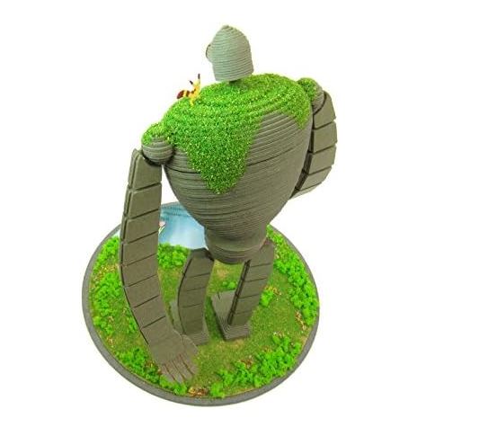 Sankei Paper Craft Diorama Studio Ghibli Castle in the Robot Soldier 1/30