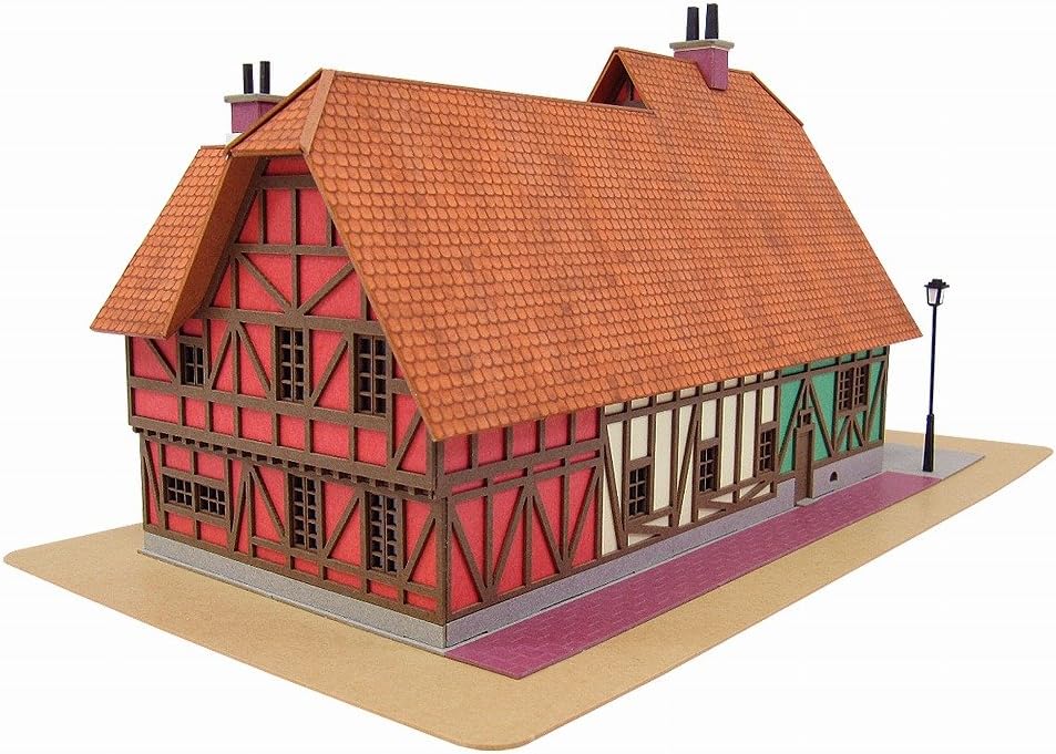 Sankei Paper Craft Diorama Studio Ghibli Howl's Moving Castle Hatter Shop 1/150