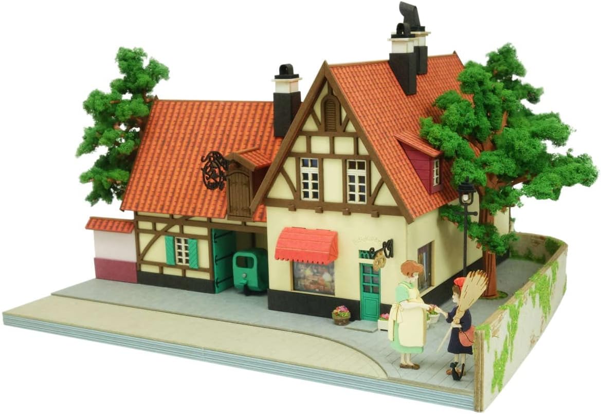 Sankei Paper Craft Diorama Studio Ghibli Kiki's Delivery Service Guchokipanya