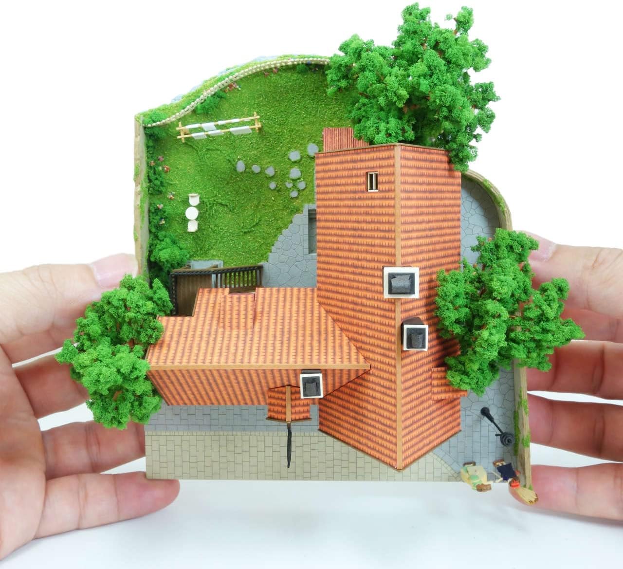 Sankei Paper Craft Diorama Studio Ghibli Kiki's Delivery Service Guchokipanya