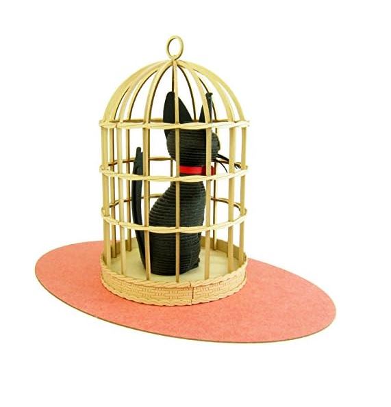 Sankei Paper Craft Diorama Studio Ghibli Kiki's Delivery Service Jiji Non-Scale