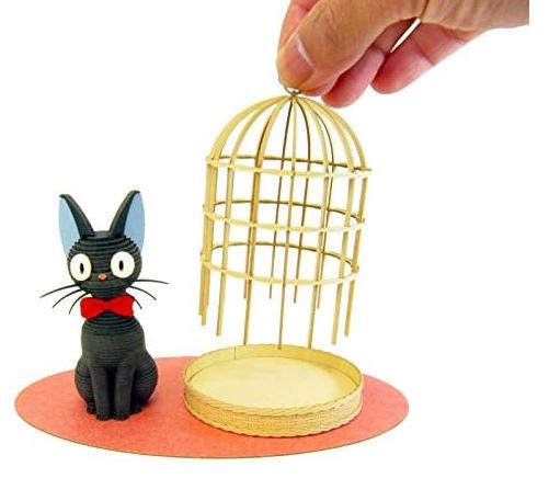Sankei Paper Craft Diorama Studio Ghibli Kiki's Delivery Service Jiji Non-Scale