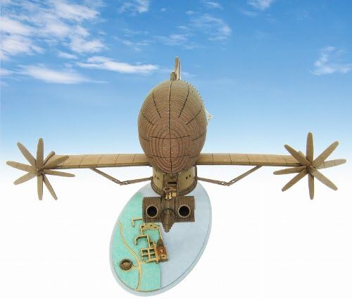 Sankei Paper Craft Diorama Studio Ghibli Castle in the Sky Goliath Ship 1/300