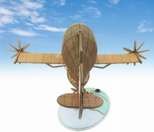 Sankei Paper Craft Diorama Studio Ghibli Castle in the Sky Goliath Ship 1/300