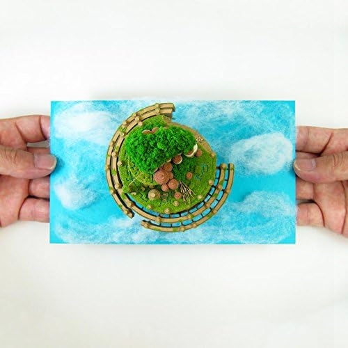 Sankei Paper Craft Diorama Studio Ghibli Laputa: Castle in the Sky Laputa Castle