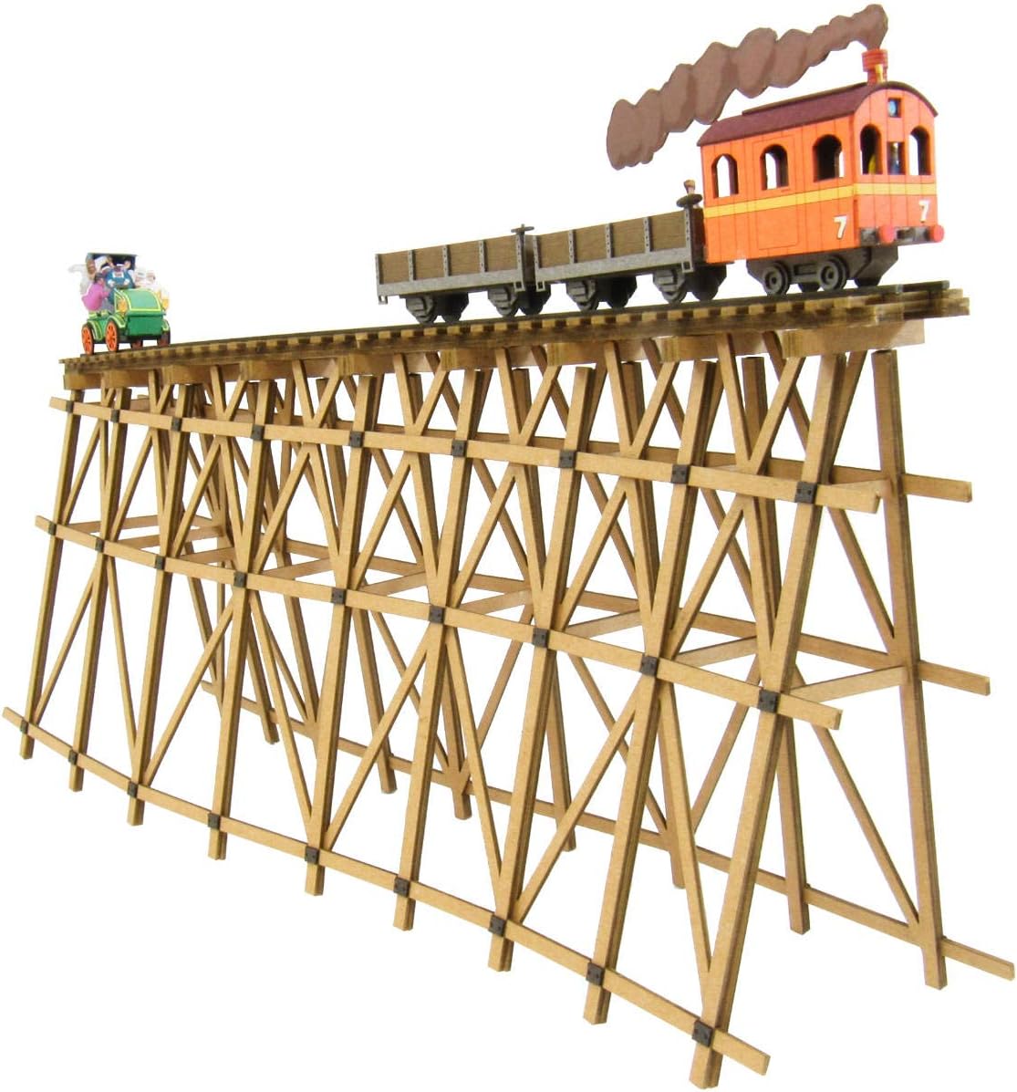 Sankei Paper Craft Diorama Studio Ghibli Laputa: Castle in the Sky Locomotive