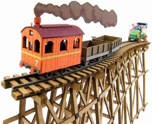 Sankei Paper Craft Diorama Studio Ghibli Laputa: Castle in the Sky Locomotive