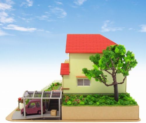 Sankei Paper Craft Diorama Studio Ghibli Ponyo on the Cliff Sosuke's House 1/150