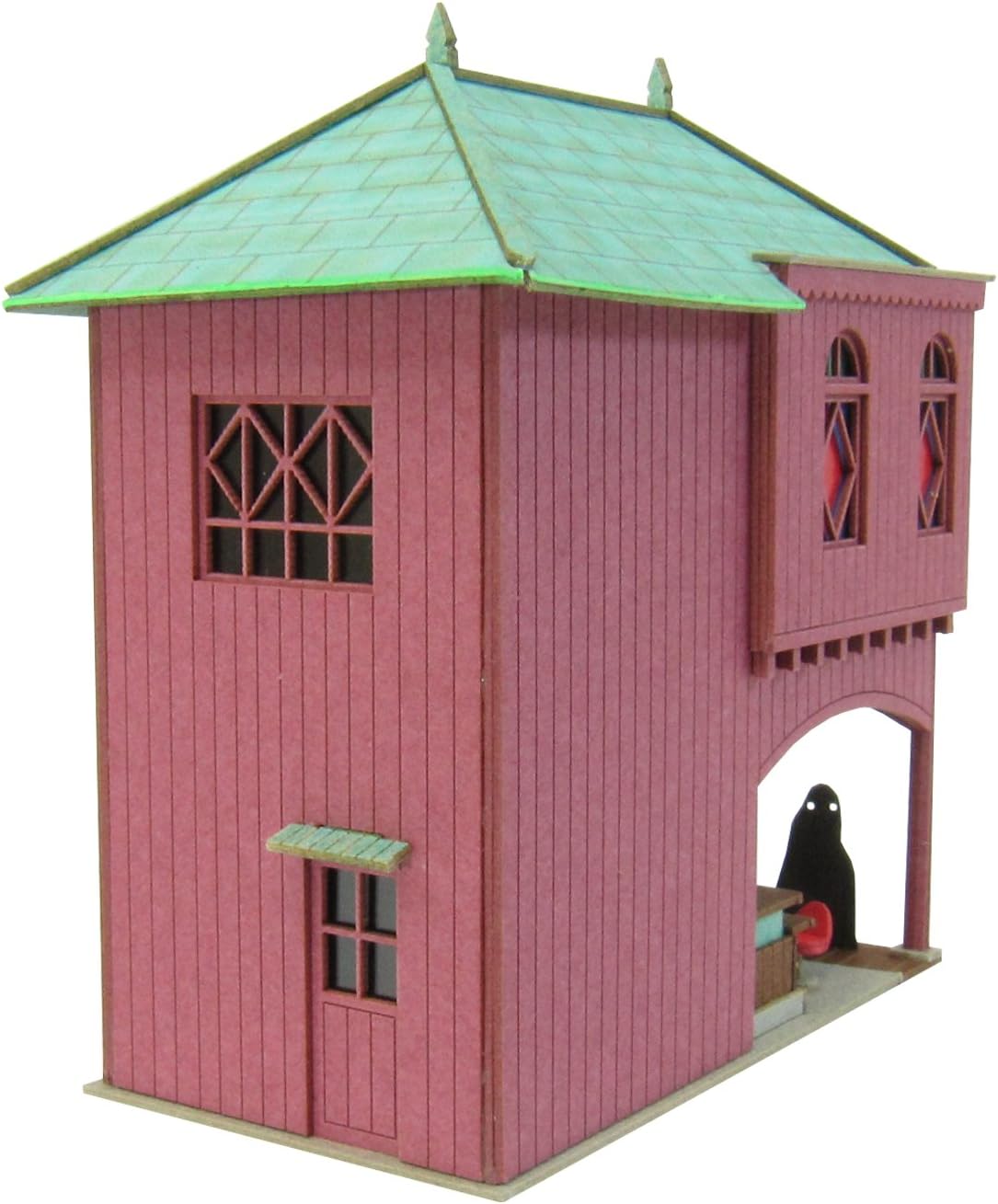 Sankei Paper Craft Diorama Studio Ghibli Spirited Away Mysterious Town P2 1/150