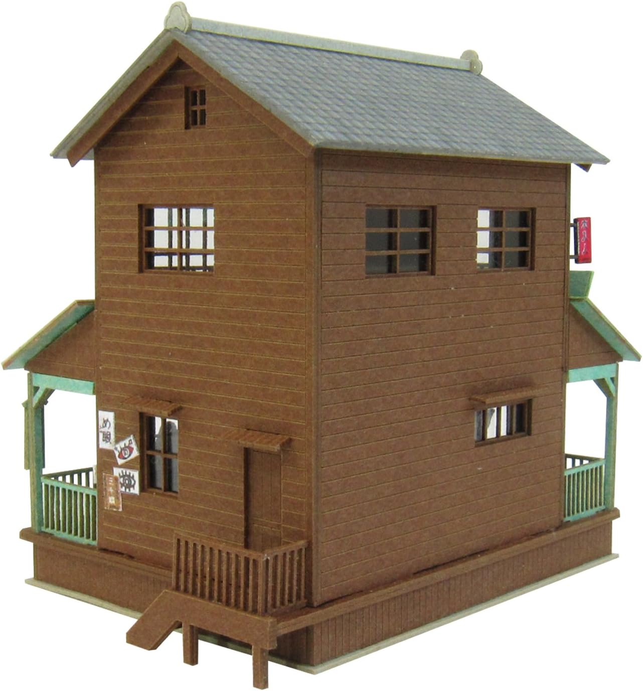 Sankei Paper Craft Diorama Studio Ghibli Spirited Away Mysterious Town P2 1/150