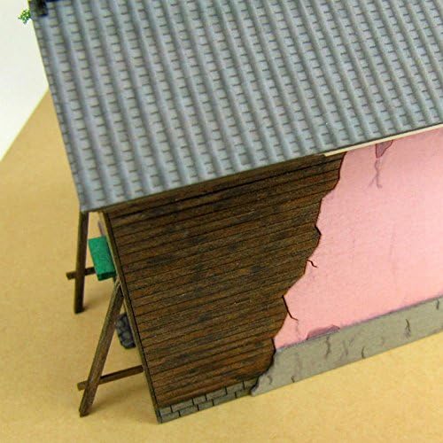 Sankei Paper Craft Diorama Studio Ghibli Spirited Away Mysterious Town P5 1/150