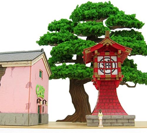 Sankei Paper Craft Diorama Studio Ghibli Spirited Away Mysterious Town P5 1/150
