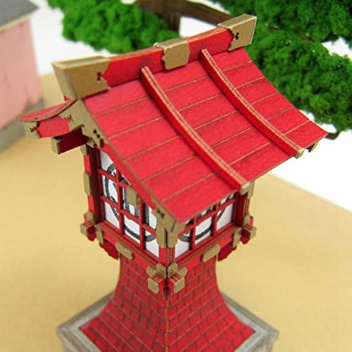 Sankei Paper Craft Diorama Studio Ghibli Spirited Away Mysterious Town P5 1/150