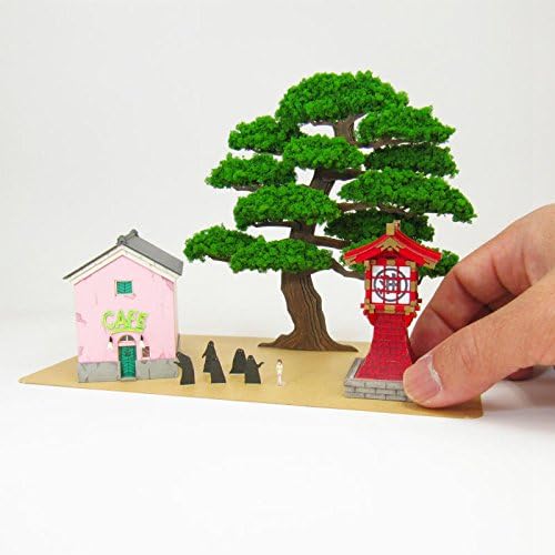 Sankei Paper Craft Diorama Studio Ghibli Spirited Away Mysterious Town P5 1/150