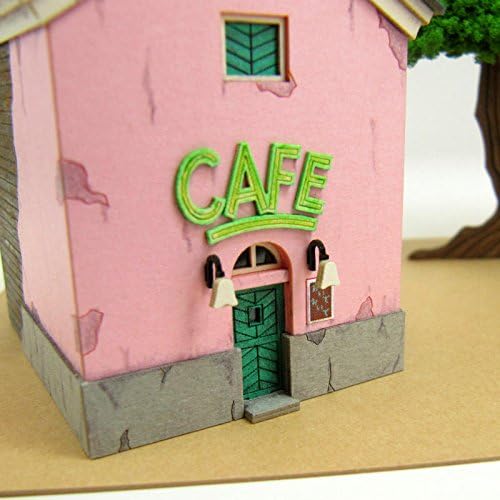 Sankei Paper Craft Diorama Studio Ghibli Spirited Away Mysterious Town P5 1/150