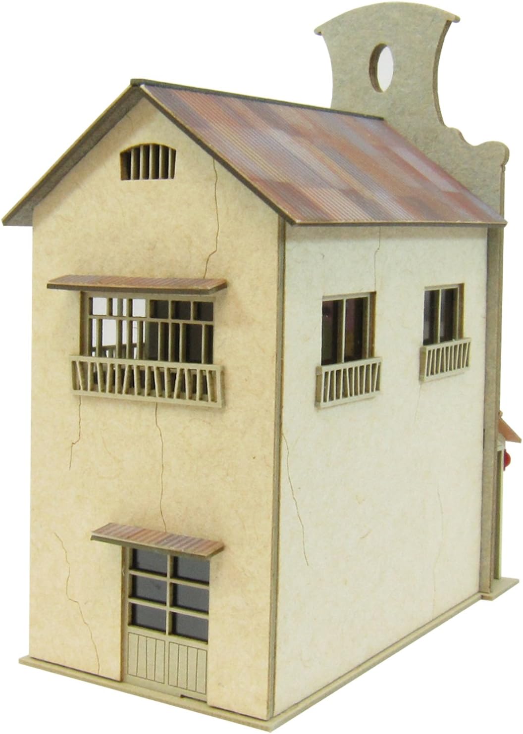Sankei Paper Craft Diorama Studio Ghibli Spirited Away Mysterious Town P3 1/150