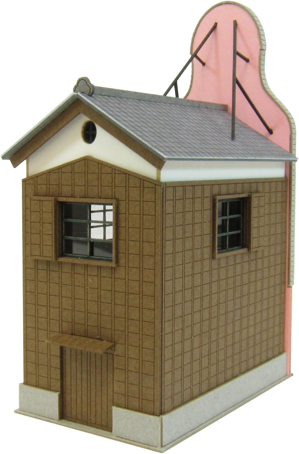 Sankei Paper Craft Diorama Studio Ghibli Spirited Away Mysterious Town P3 1/150