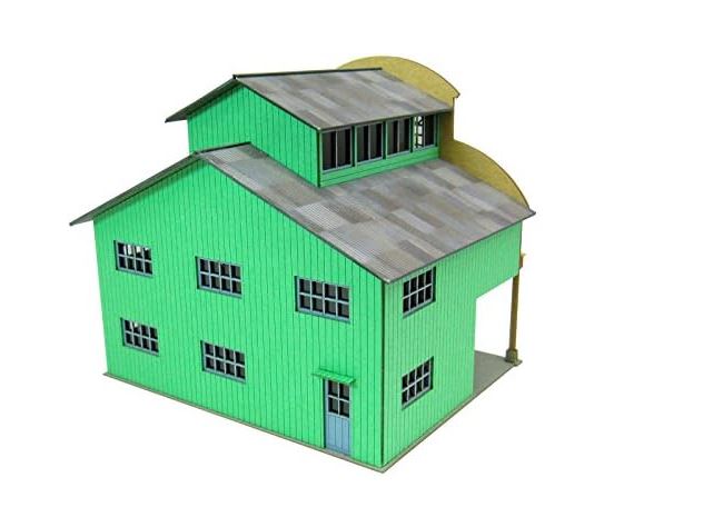 Sankei Paper Craft Diorama Studio Ghibli Spirited Away Mysterious Town P6 1/150