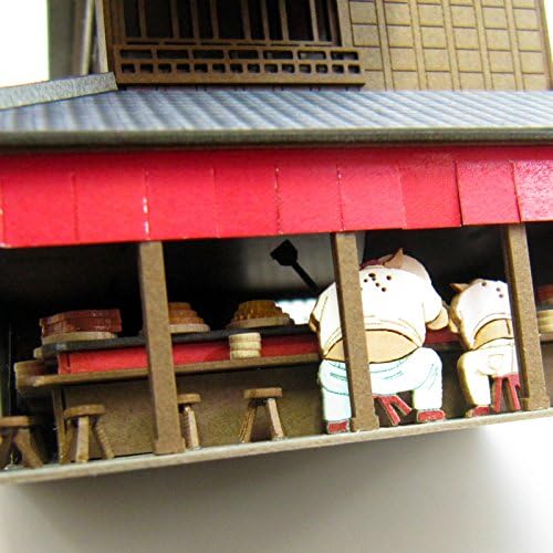 Sankei Paper Craft Diorama Studio Ghibli Spirited Away Mysterious Town P4 1/150