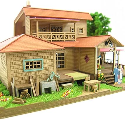 Sankei Paper Craft Diorama Studio Ghibli When Marnie Was There Oiwa House 1/150