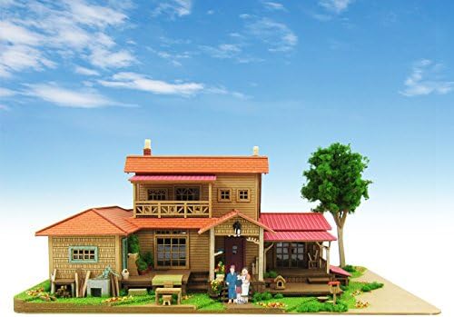 Sankei Paper Craft Diorama Studio Ghibli When Marnie Was There Oiwa House 1/150