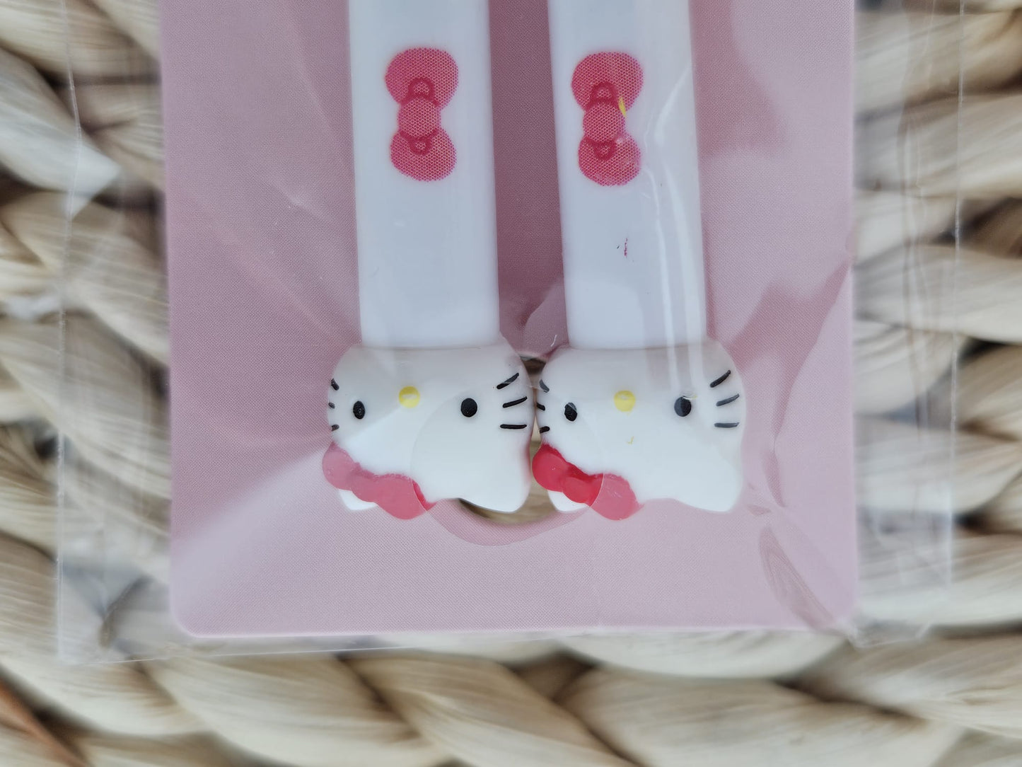 Sanrio Hello Kitty Kawaii Cute White Chopsticks Adult size 21 cm
