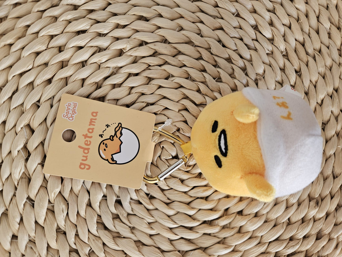 Sanrio Gudetama Mini Mascot Plush Toy Key chain