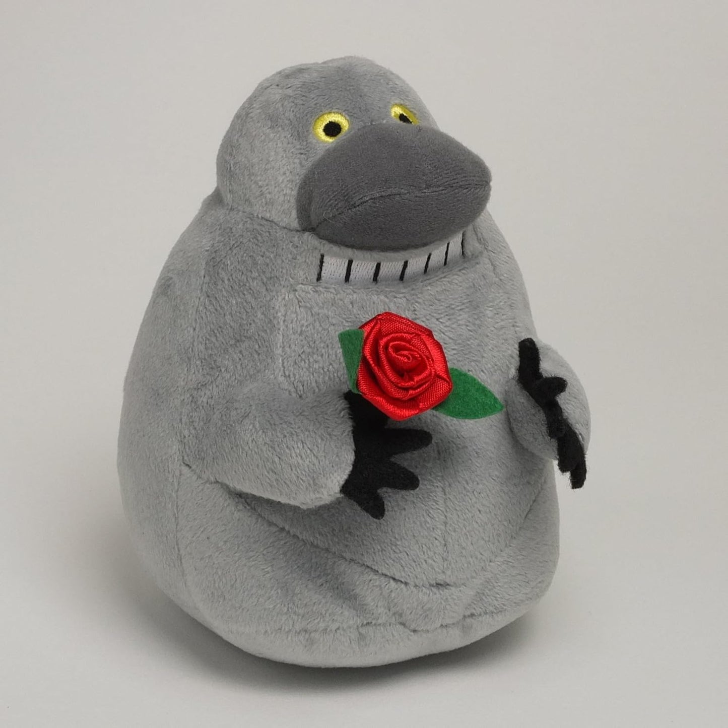 Sekiguchi Moomins The Groke Grey Palm-size Stuffed Plush Toy Official