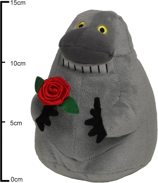 Sekiguchi Moomins The Groke Grey Palm-size Stuffed Plush Toy Official