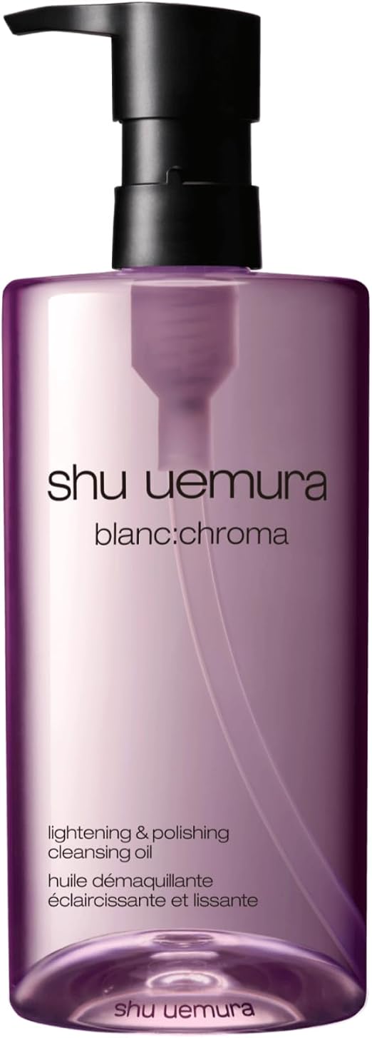 Shu Uemura Blanc Chroma Lightening & Polishing Cleansing Oil Japanese Charcoal 450ml