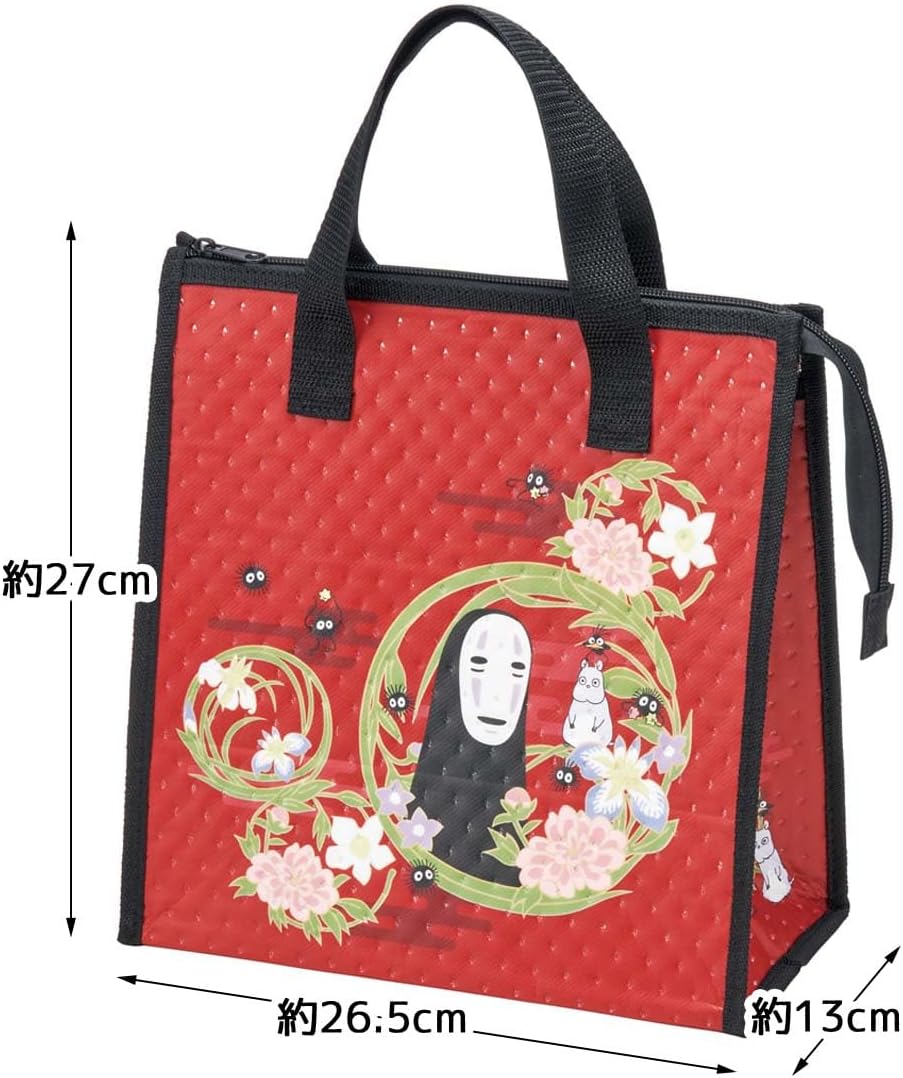 SKATER Studio Ghibli Spirited Away Kaonashi Lunch Bag Cooler Bag