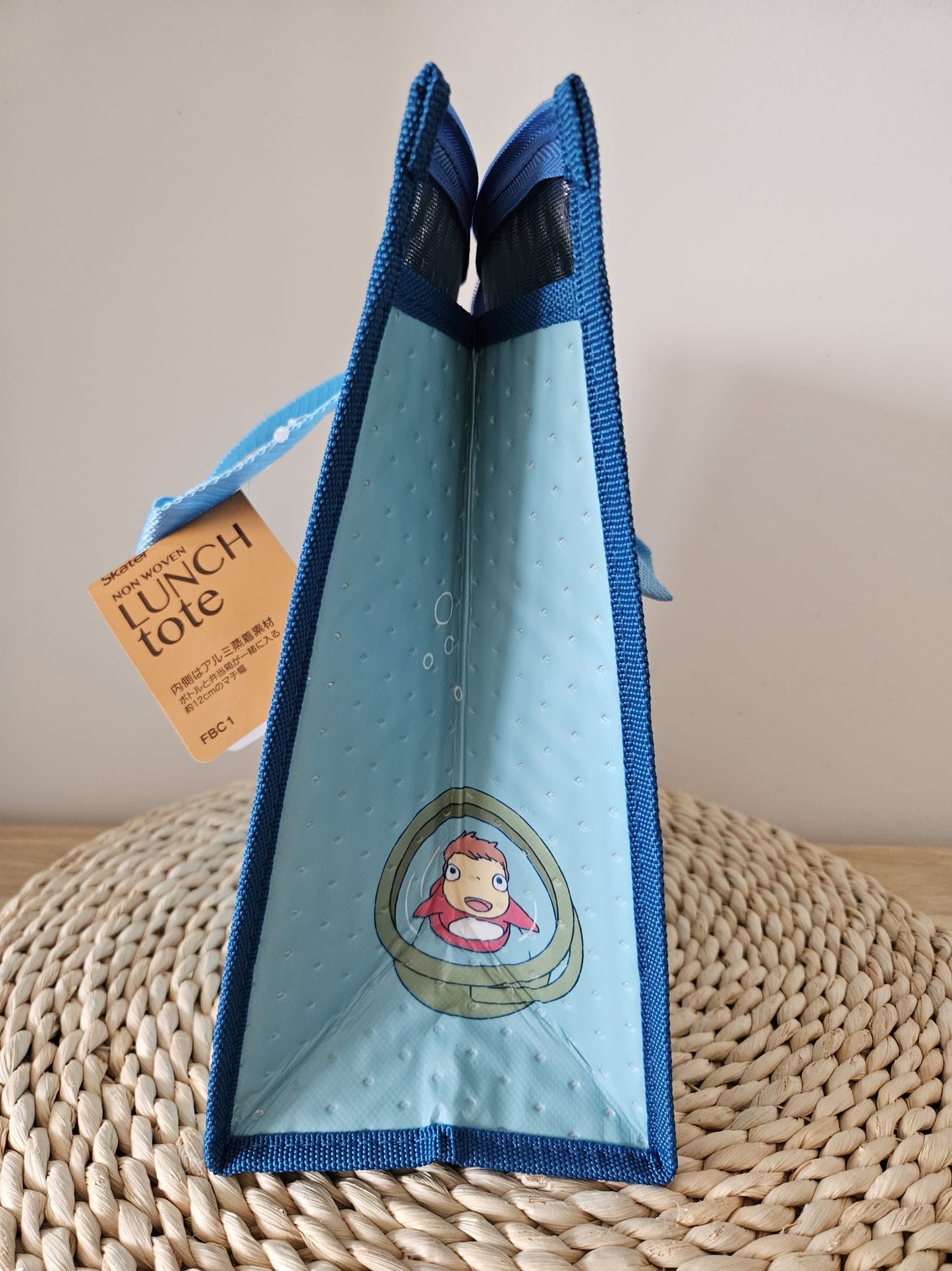 Skater Studio Ghibli Ponyo on the Cliff Lunch Bag Cooler Bag Modern